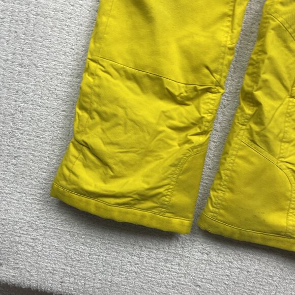 Columbia Bugaboo Ski Pants Youth Sz M (10-12) Yellow Insulated Winter Read* - Picture 3 of 16